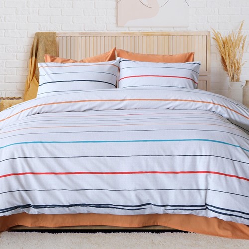 STRIPE RANFORCE NEVRESİM TAKIMI
